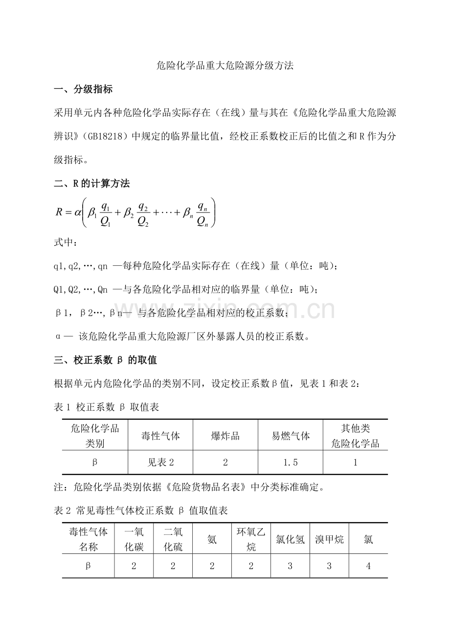 重大危险源R等级计算分享.doc_第1页