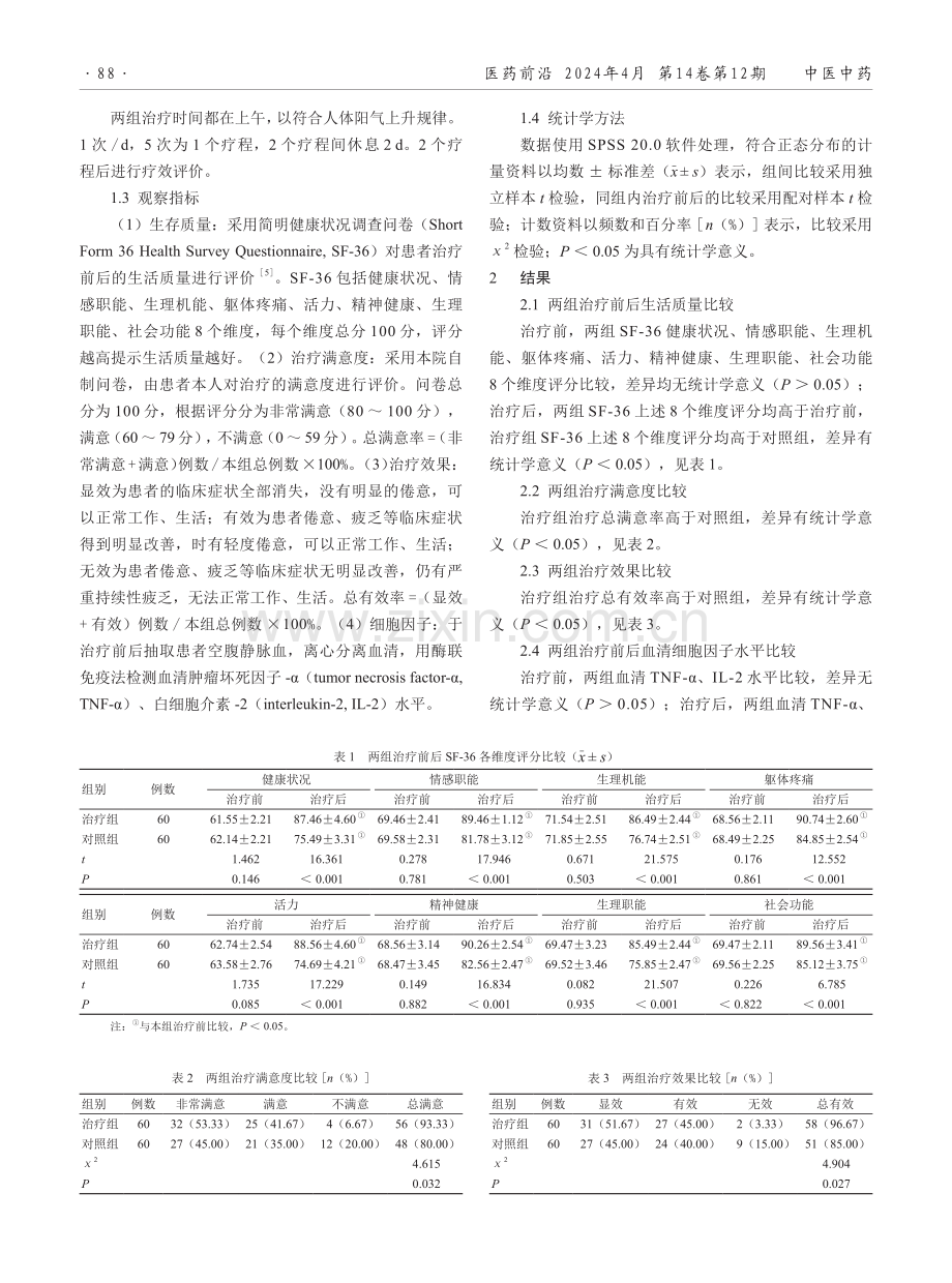 脐针联合长蛇灸治疗慢性疲劳综合征的临床观察.pdf_第2页