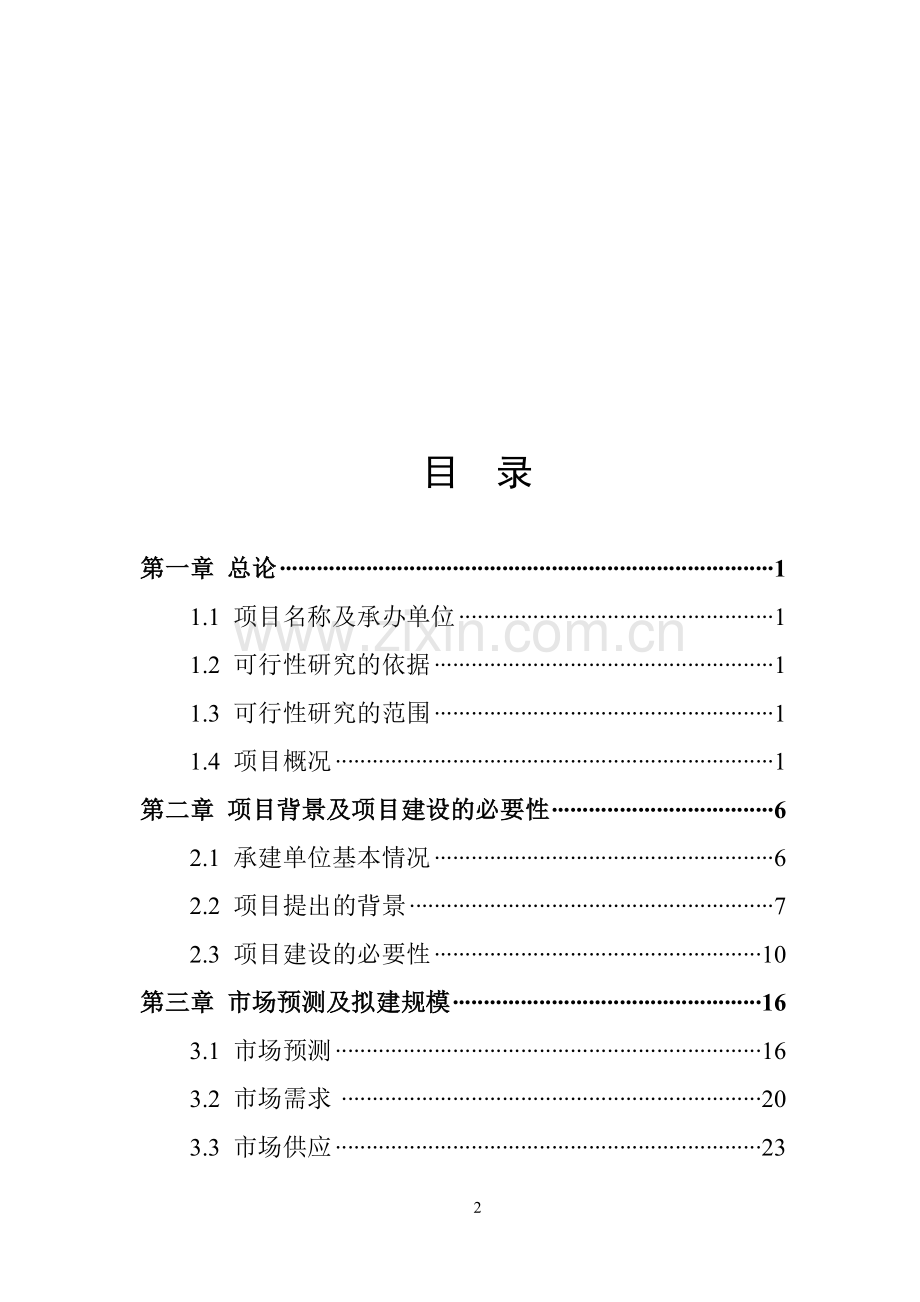 山东鑫泰重点申报项目可行性研究报告.doc_第2页