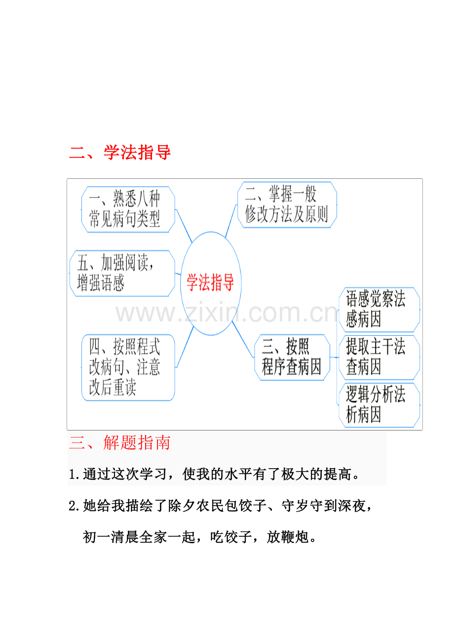 病句修改思维导图.doc_第2页