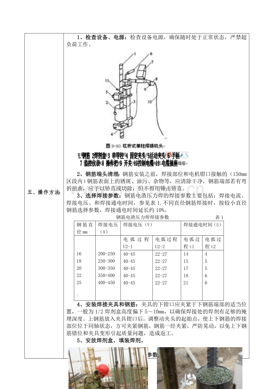 电渣压力焊技术交底.doc_第2页