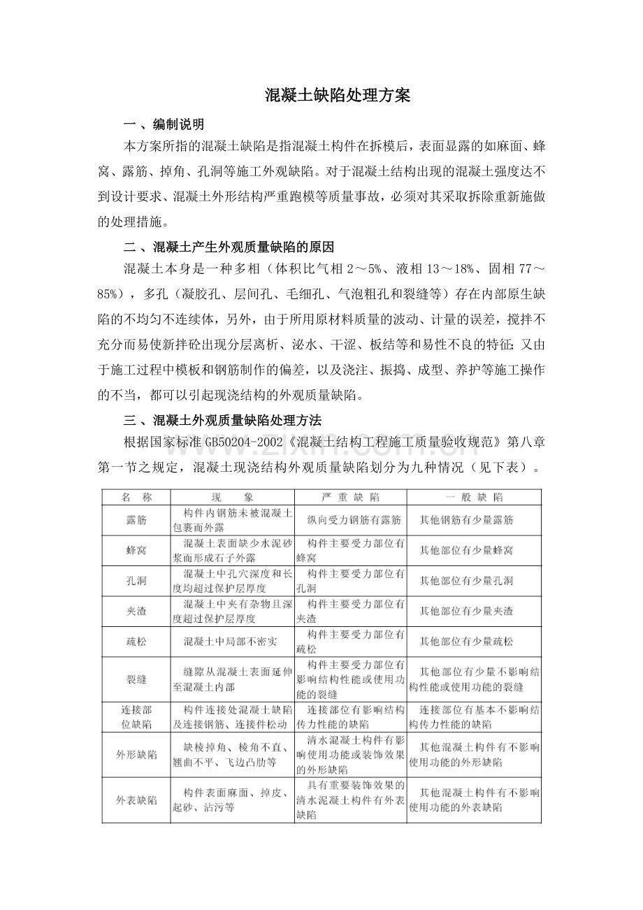 混凝土修补方案精选word.doc_第3页