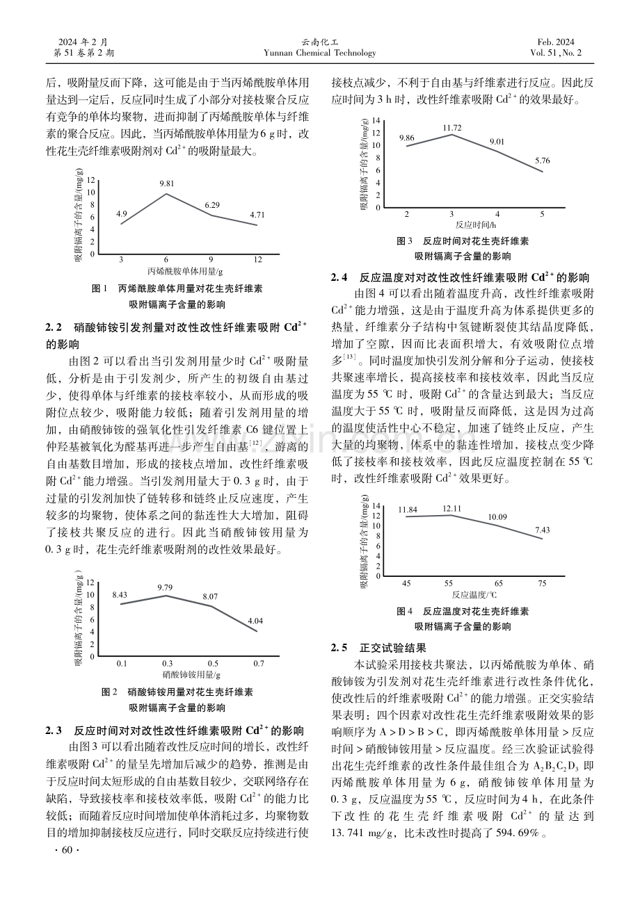 接枝共聚法改性花生壳纤维素条件优化.pdf_第3页