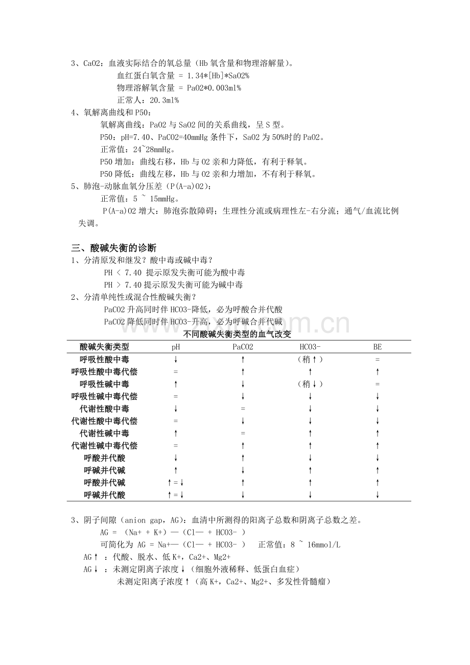 血气分析的常用指标及临床意义.doc_第2页