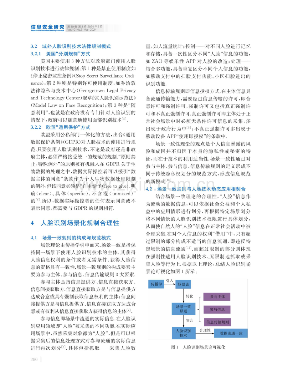 基于场景一致性原则的人脸识别技术应用权限研究.pdf_第3页