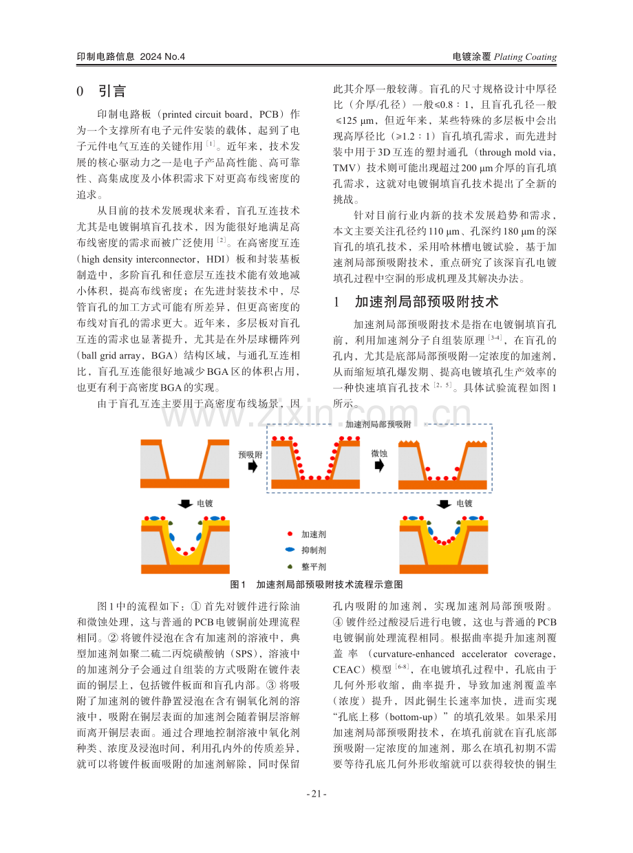 深盲孔电镀铜填充的空洞机理研究.pdf_第2页