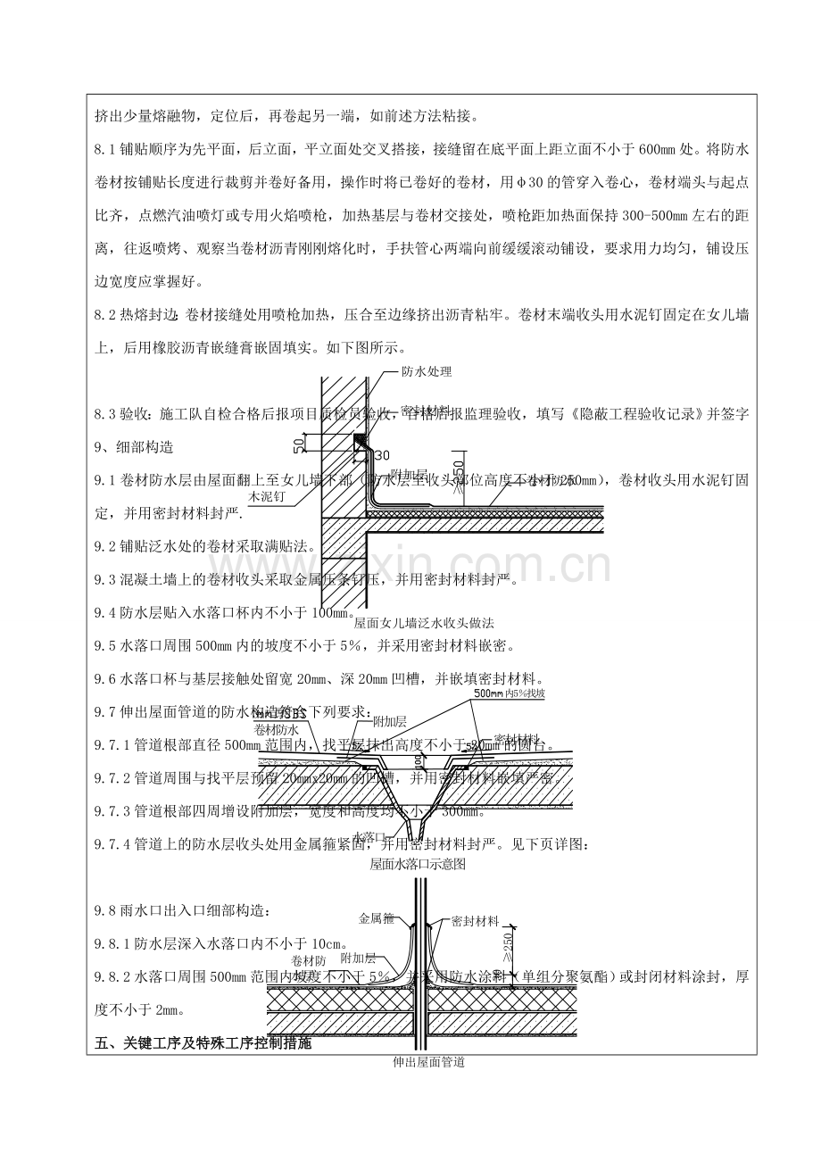 屋面防水技术交底.doc_第3页