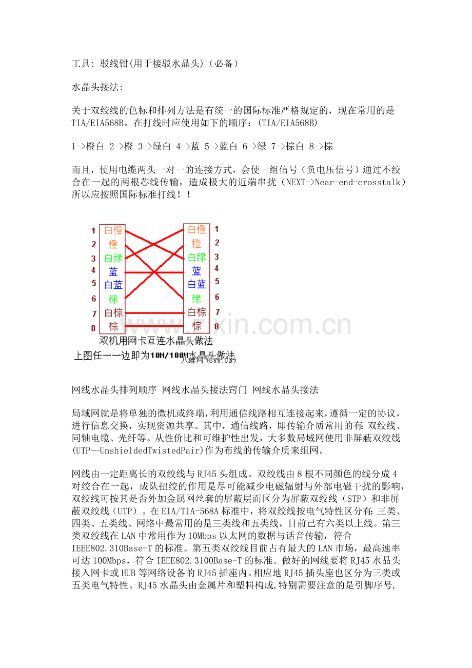 网线8根线接法图解.doc_第1页