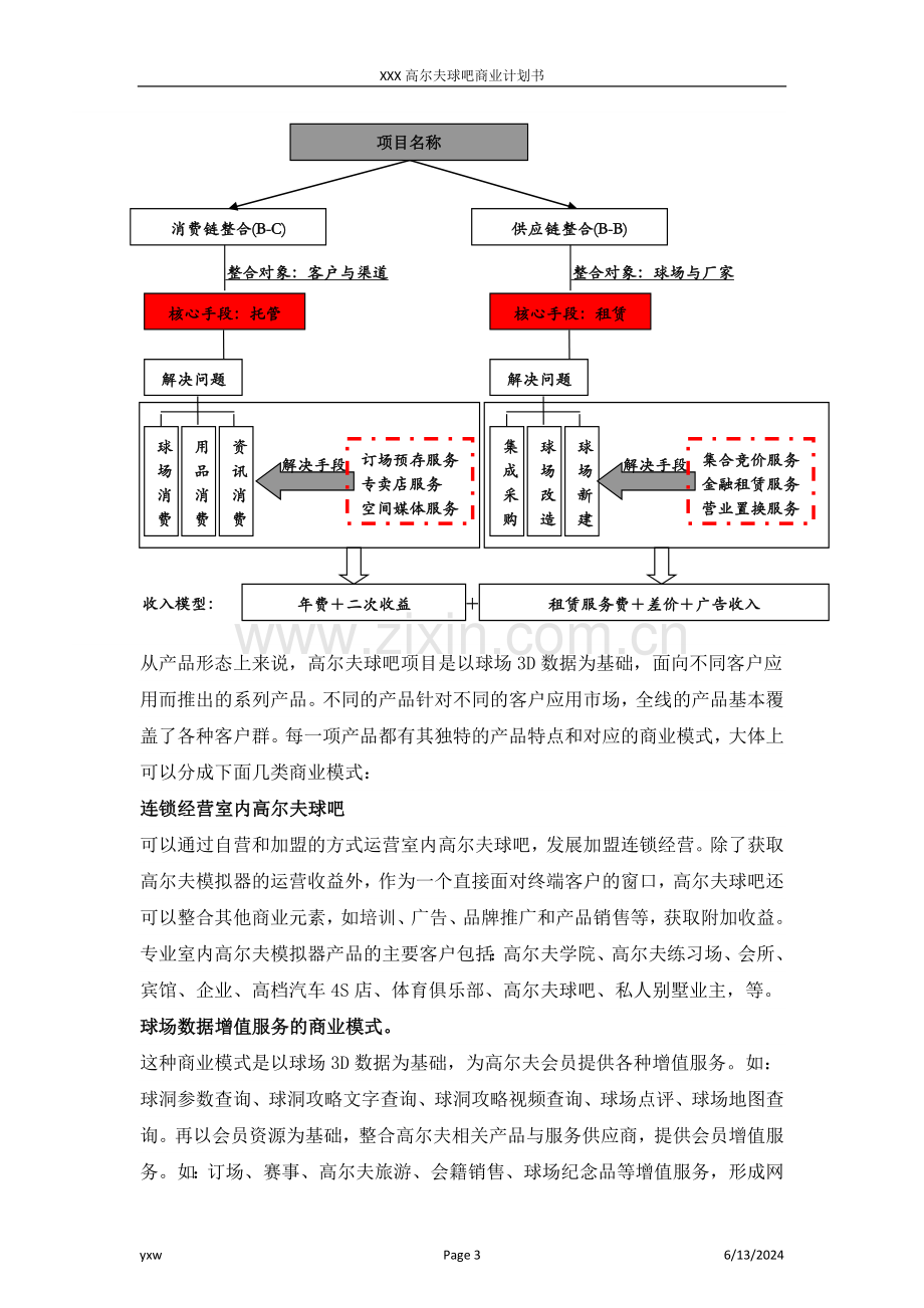 毕业设计--高尔夫球吧项目立项商业计划书.doc_第3页