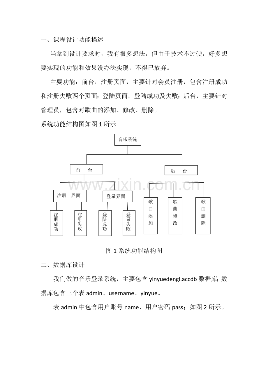 音乐系统课程设计学士学位论文.doc_第2页