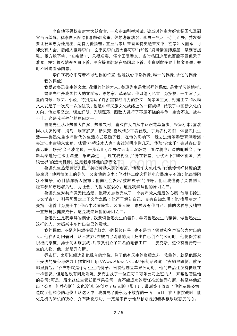 我的偶像.docx_第2页