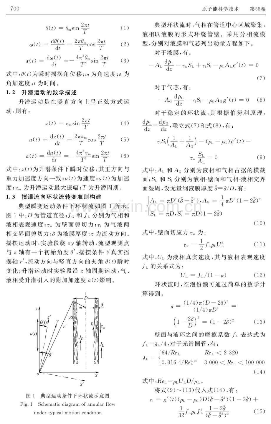 瞬变运动条件对竖直管内搅混流向环状流转变边界的影响研究.pdf_第3页