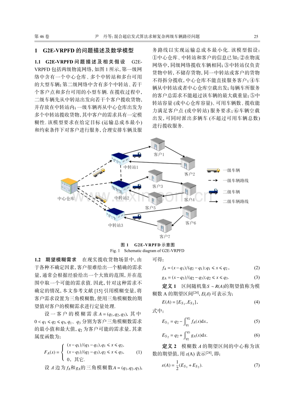 混合超启发式算法求解复杂两级车辆路径问题.pdf_第3页