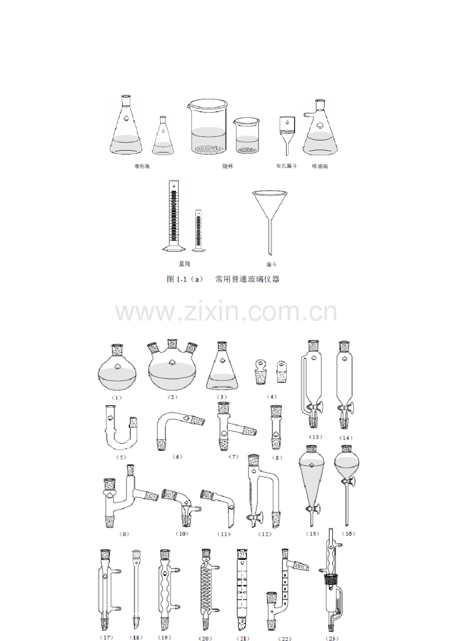 有机化学实验常用的仪器和装置.doc_第1页