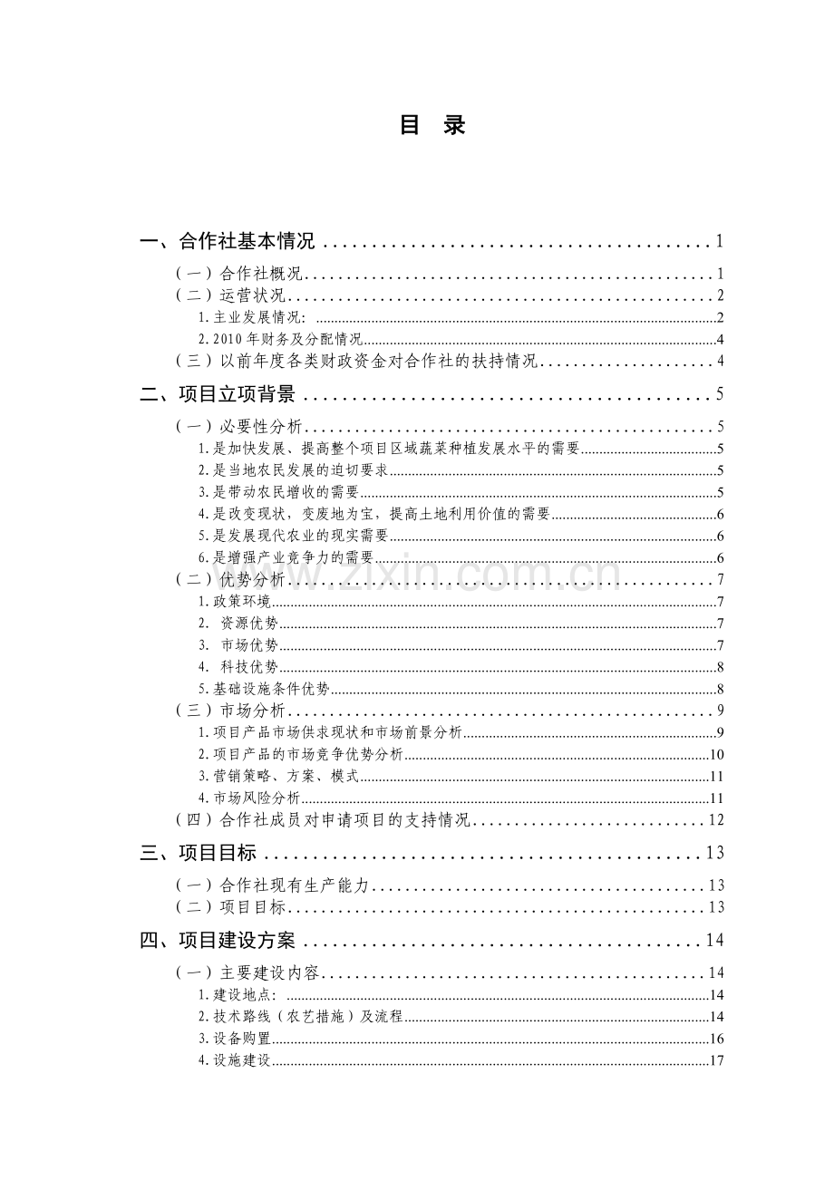 永富蔬菜(农业开发)项目建设可行性研究报告.doc_第2页