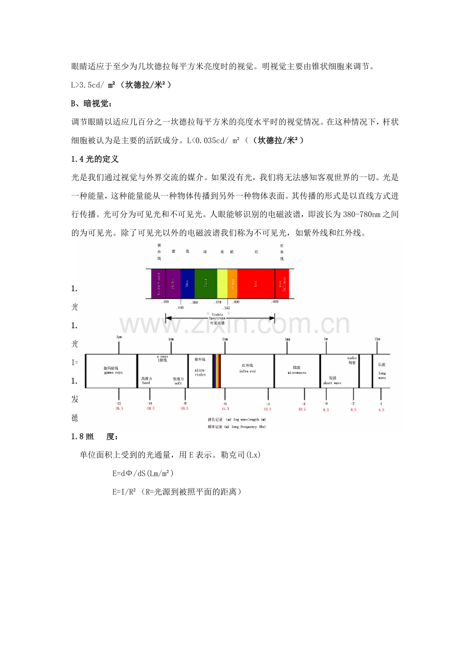 常见照明术语及常见的室内照明灯具.doc_第2页