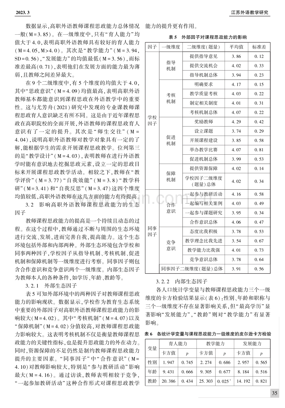 教育生态学视域下的高职院校外语教师课程思政能力研究.pdf_第3页