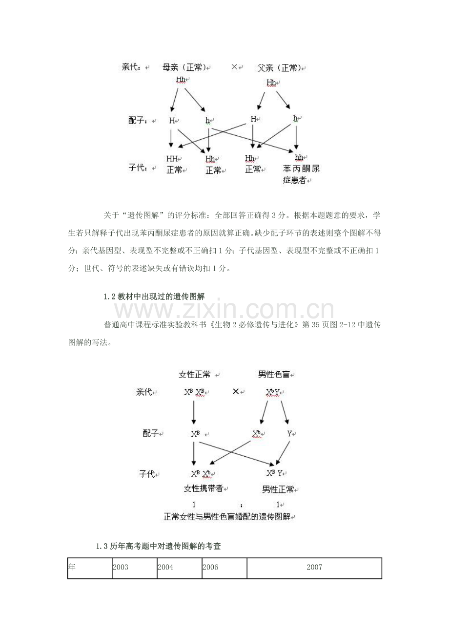 如何规范书写遗传图解.doc_第2页