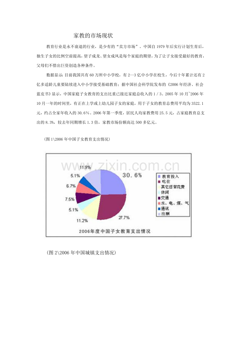 家教的市场现状.doc_第1页