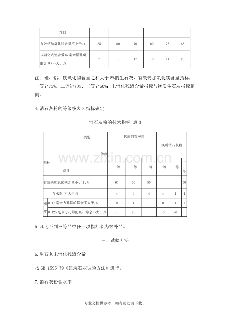 中华人民共和国国家标准建筑石灰.doc_第2页