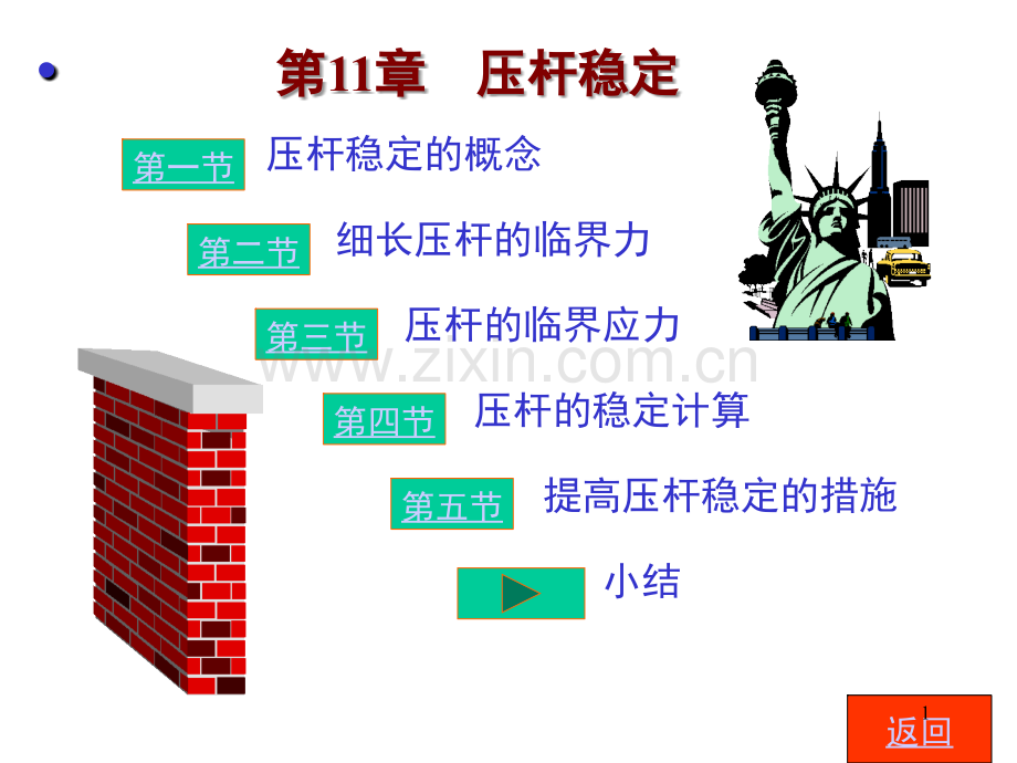 压杆稳定性计算汇总(课堂PPT).ppt_第1页