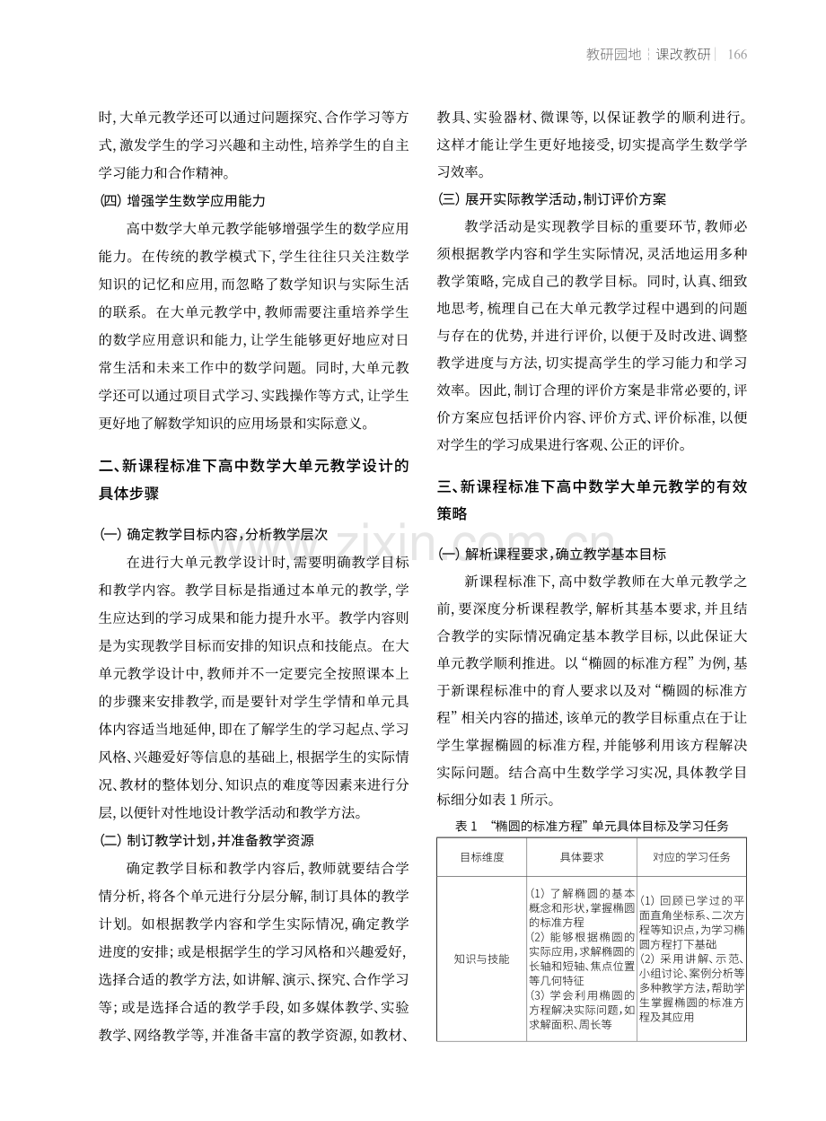 新课程标准下的高中数学大单元教学.pdf_第2页