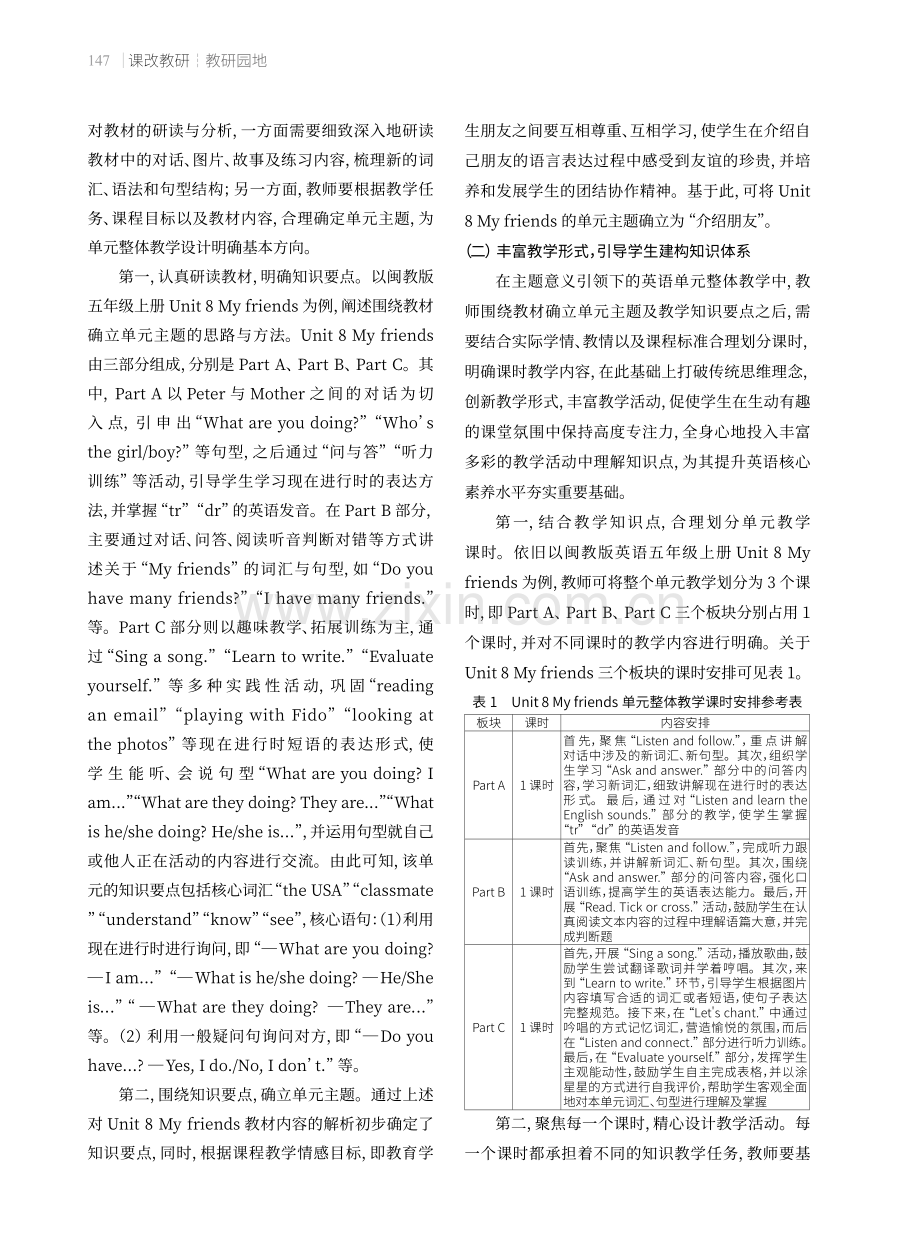 主题意义引领下的小学英语单元整体教学策略.pdf_第2页