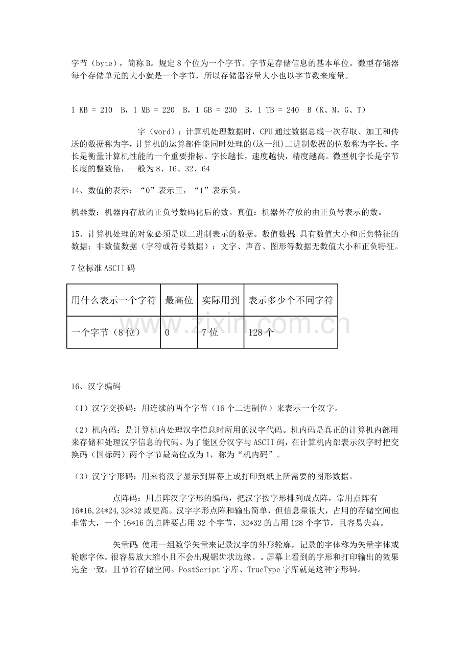 山东专升本计算机文化基础章节必背知识点.doc_第3页