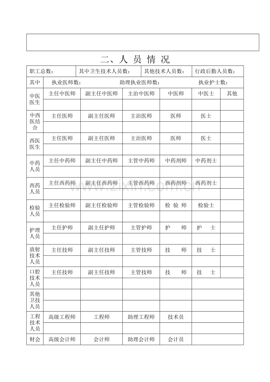 医疗机构执业许可证延续申请表.doc_第3页