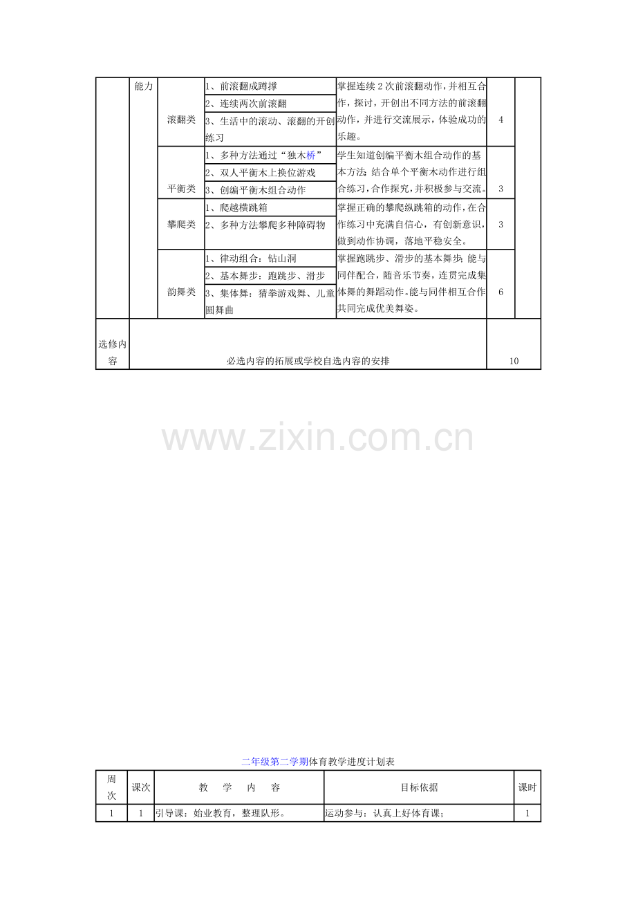 二年级体育教学工作计划.doc_第3页