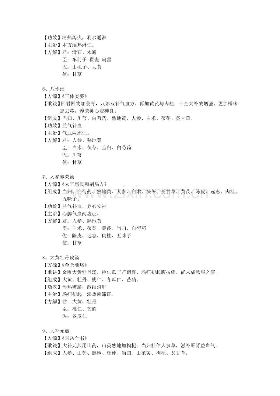 妇科常用150首方剂.doc_第2页