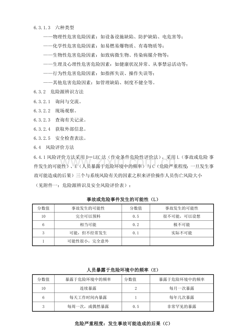 安全风险评估和控制管理制度汇编.doc_第3页