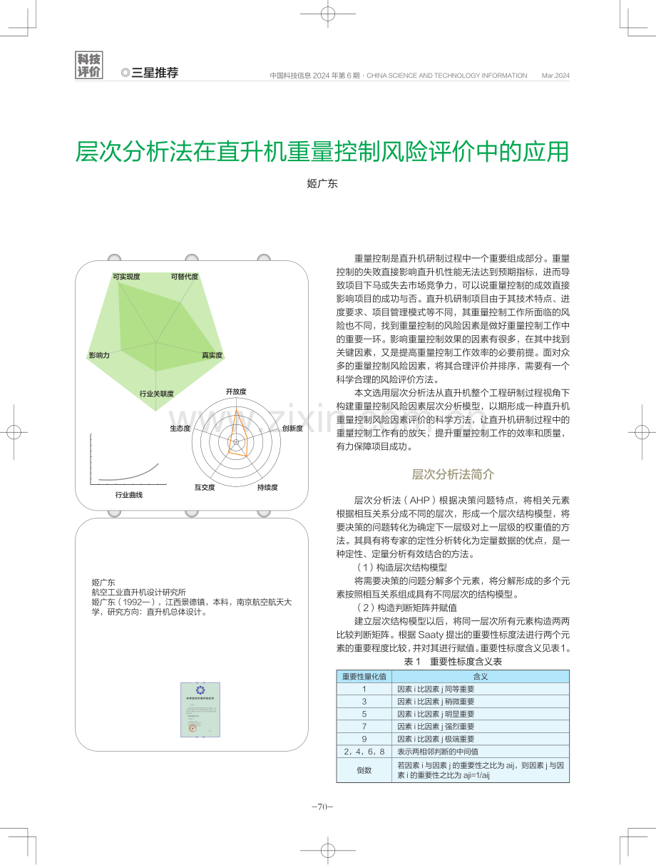 层次分析法在直升机重量控制风险评价中的应用.pdf_第1页