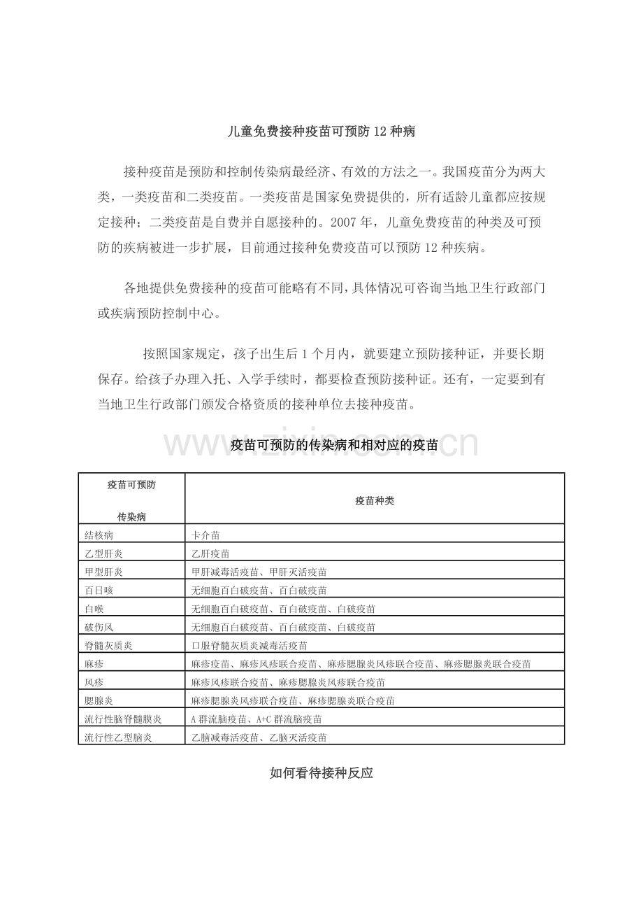 儿童预防接种日宣传资料.doc_第1页