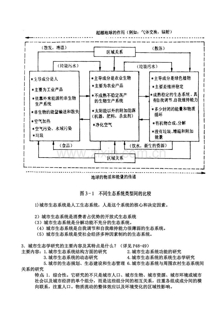 城市生态学课后习题答案.doc_第3页