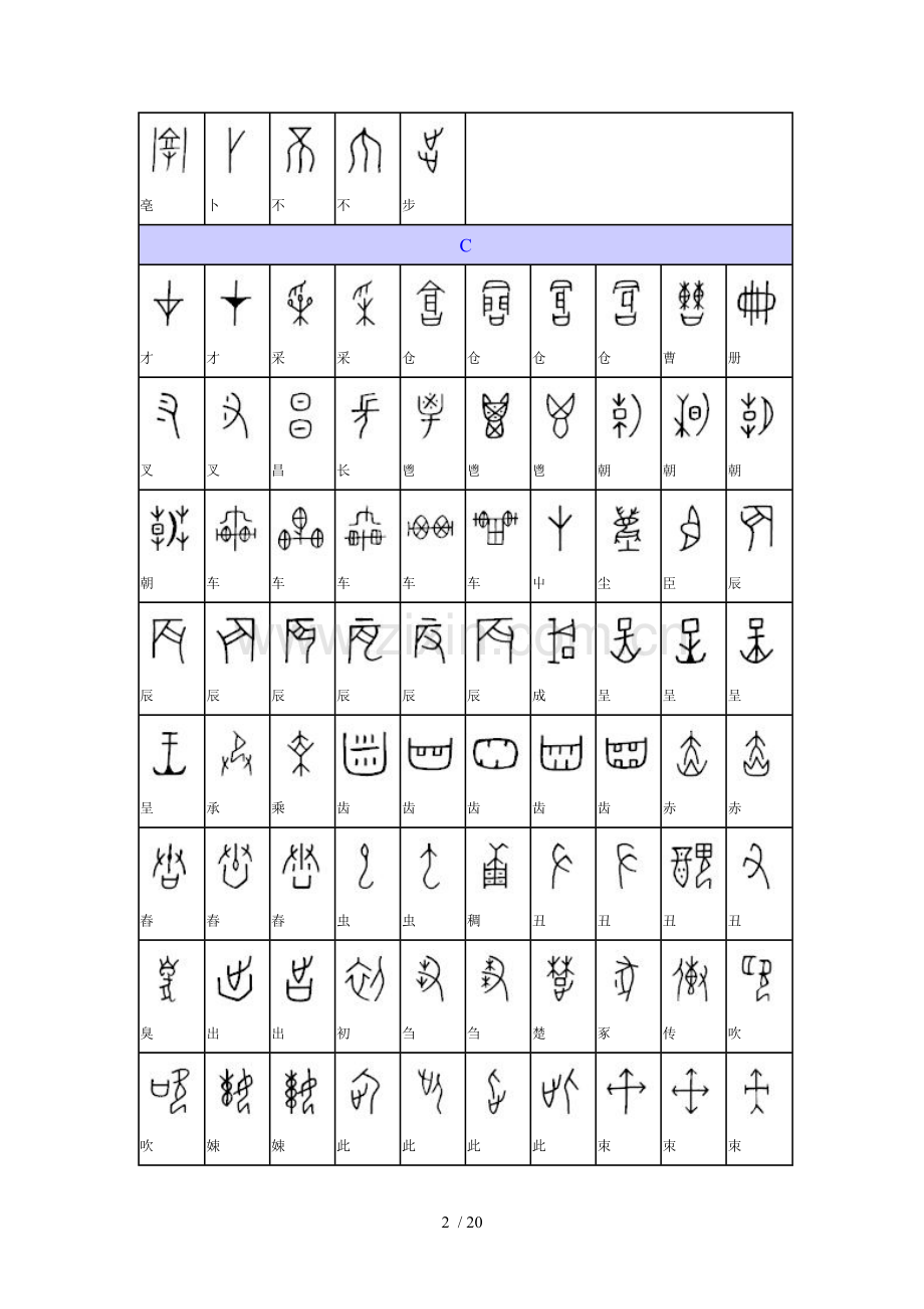 《甲骨文—汉字对照表》.doc_第2页