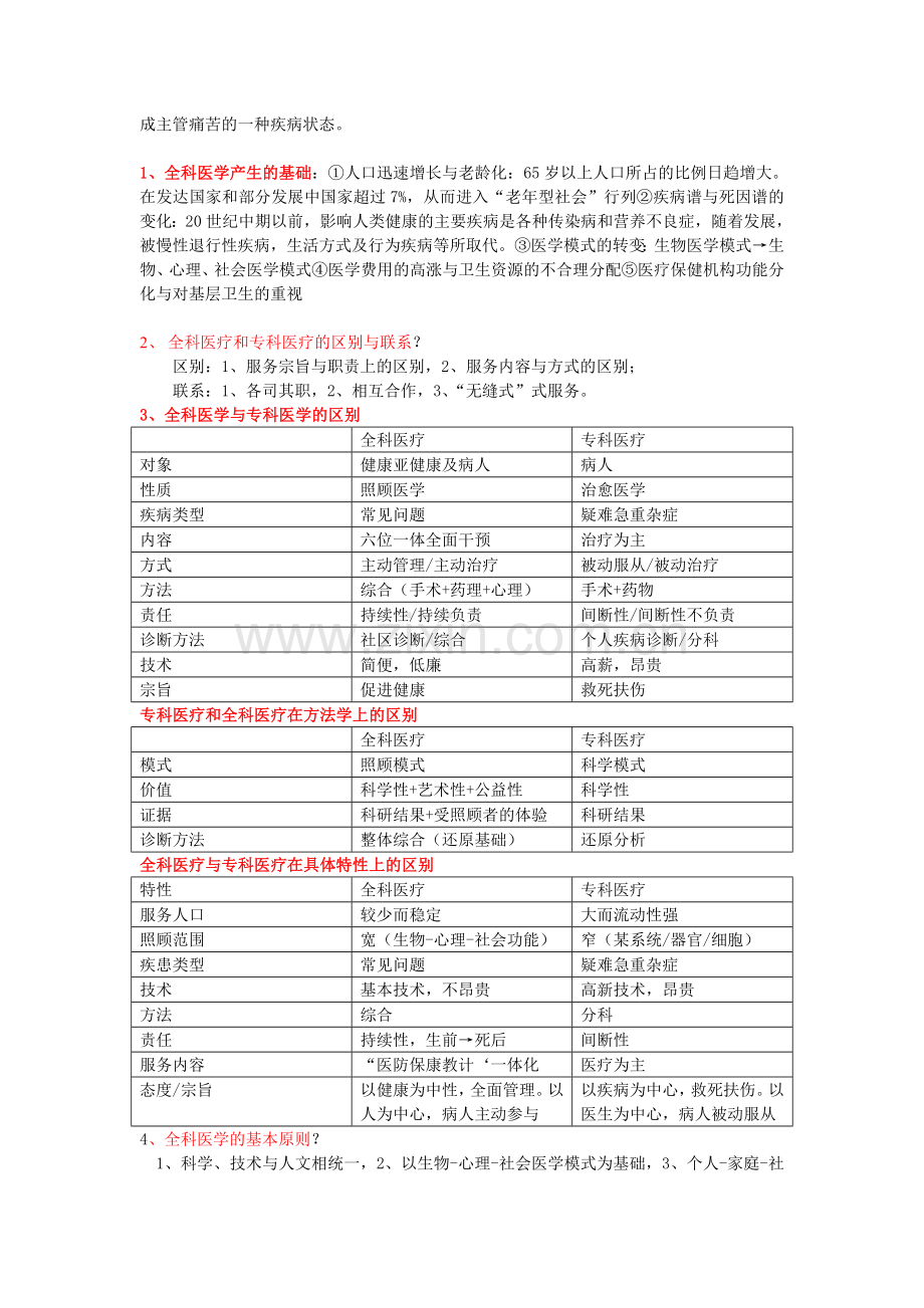 全科医学复习重点.doc_第2页