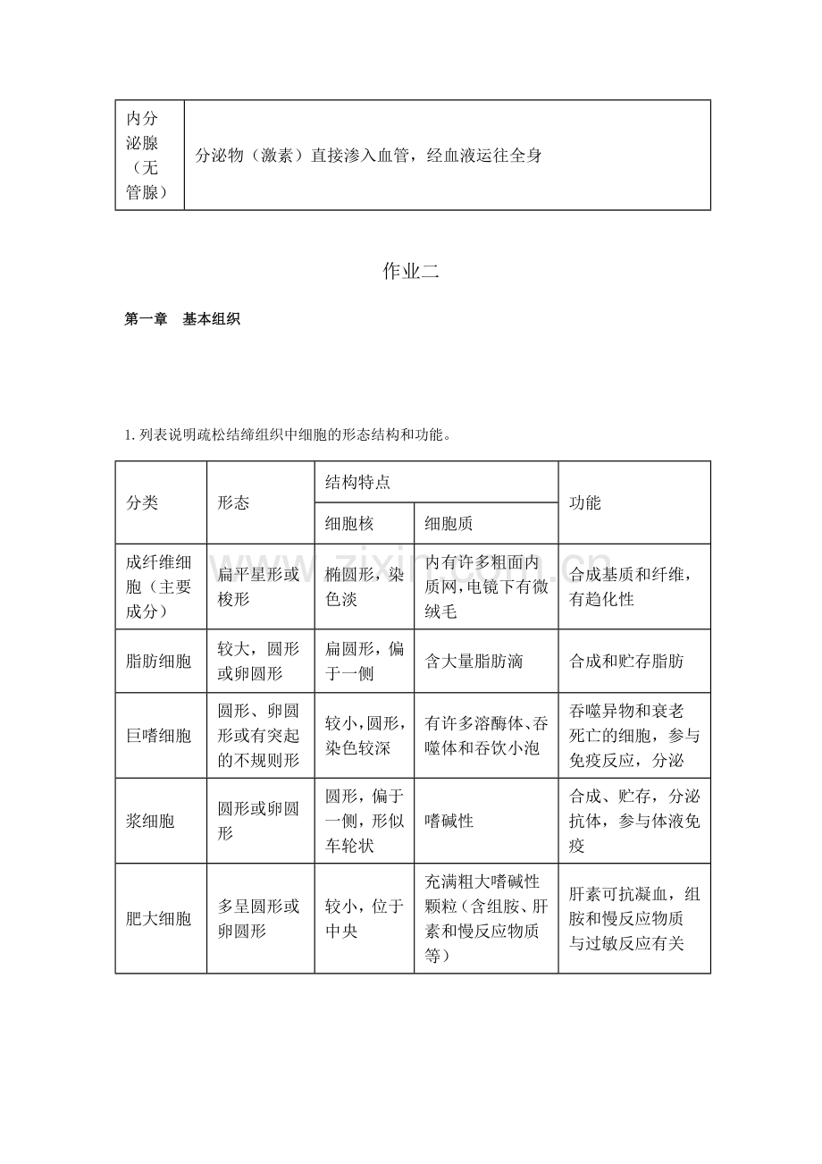 人体组织学与解剖学作业或思考题.doc_第3页