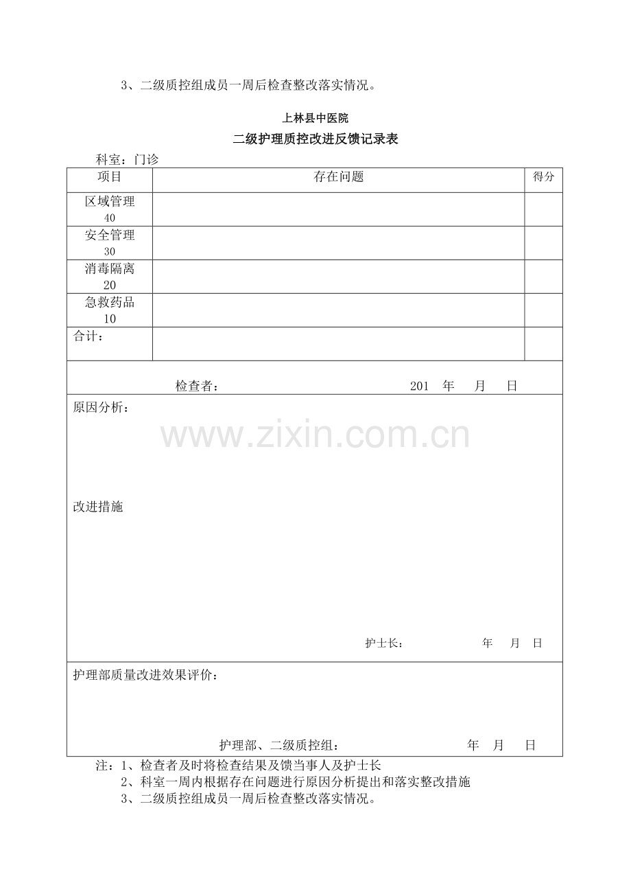 二级质控护理质量改进记录表.doc_第3页