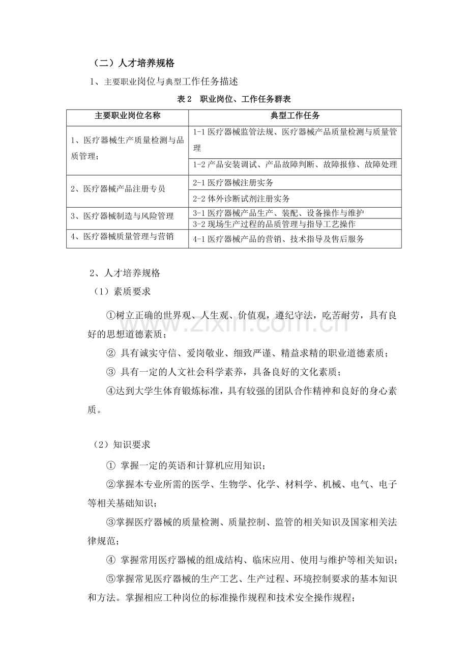 医疗器械维护与管理专业.doc_第3页