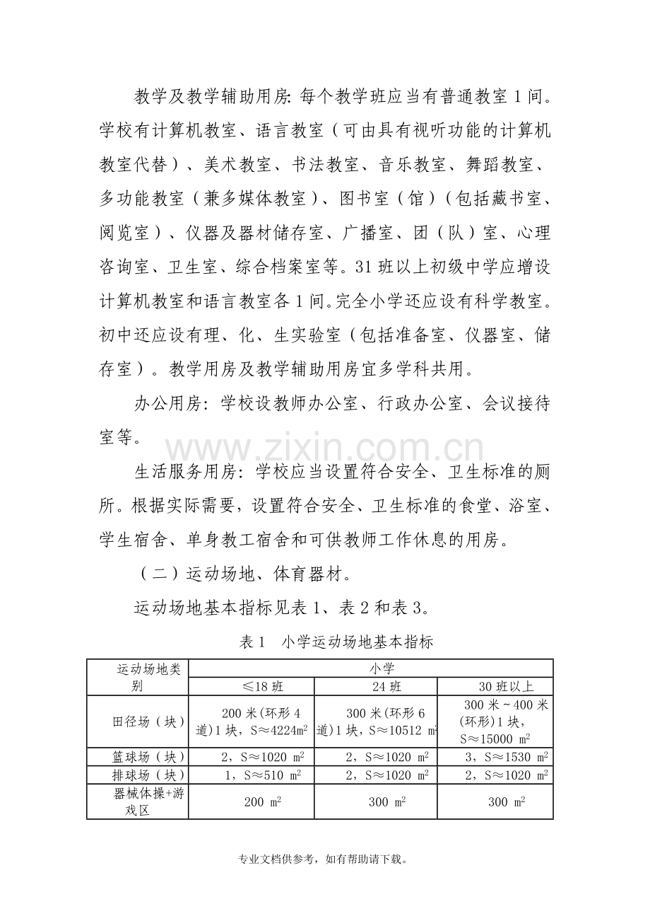 义务教育标准化学校标准.doc_第3页