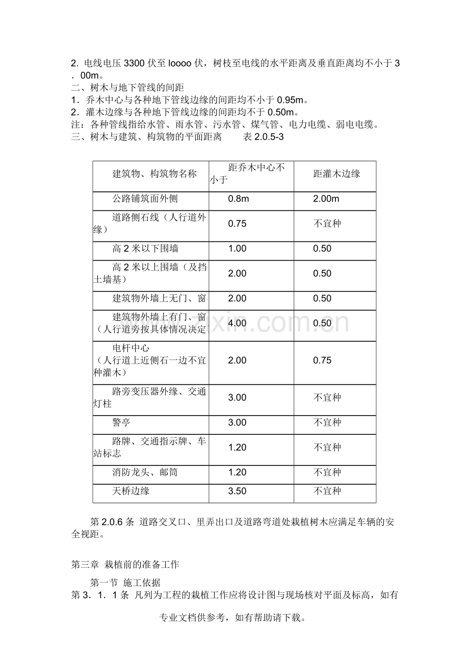 上海市园林植物栽植技术规程.doc_第2页