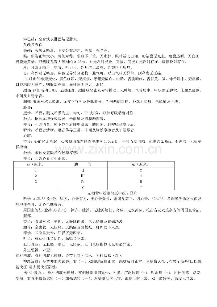 入院病历模板.doc_第2页