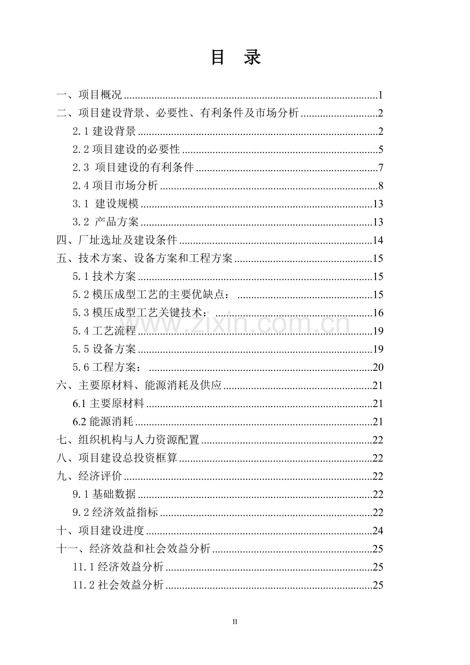 10万套汽车复合材料建设投资可行性分析报告.doc_第3页