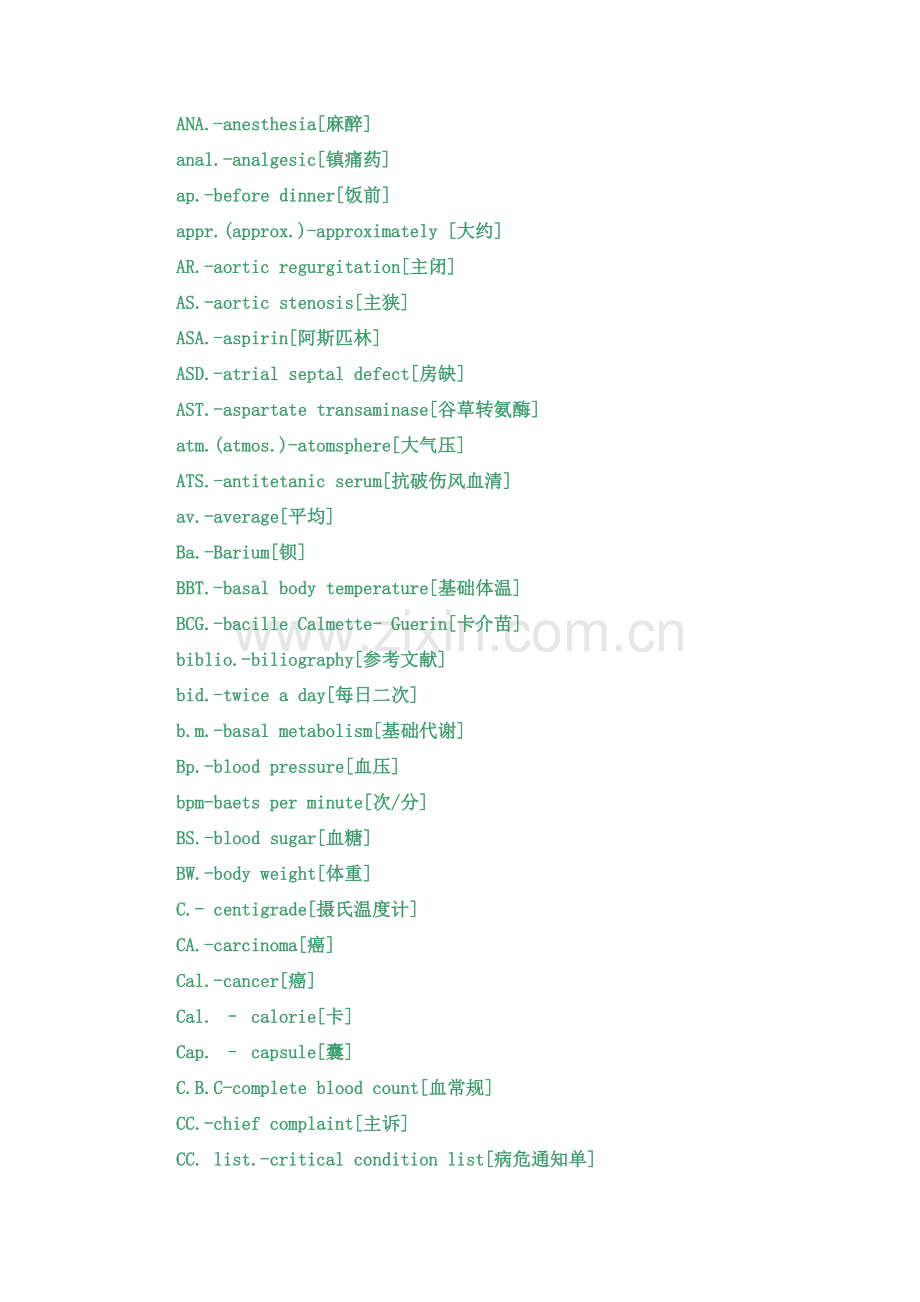 医学英语缩写.doc_第2页