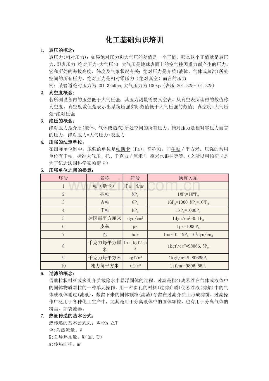 化工基础知识.doc_第1页