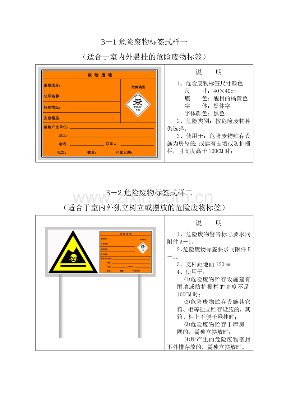 危险废物管理的规范标志.doc_第2页