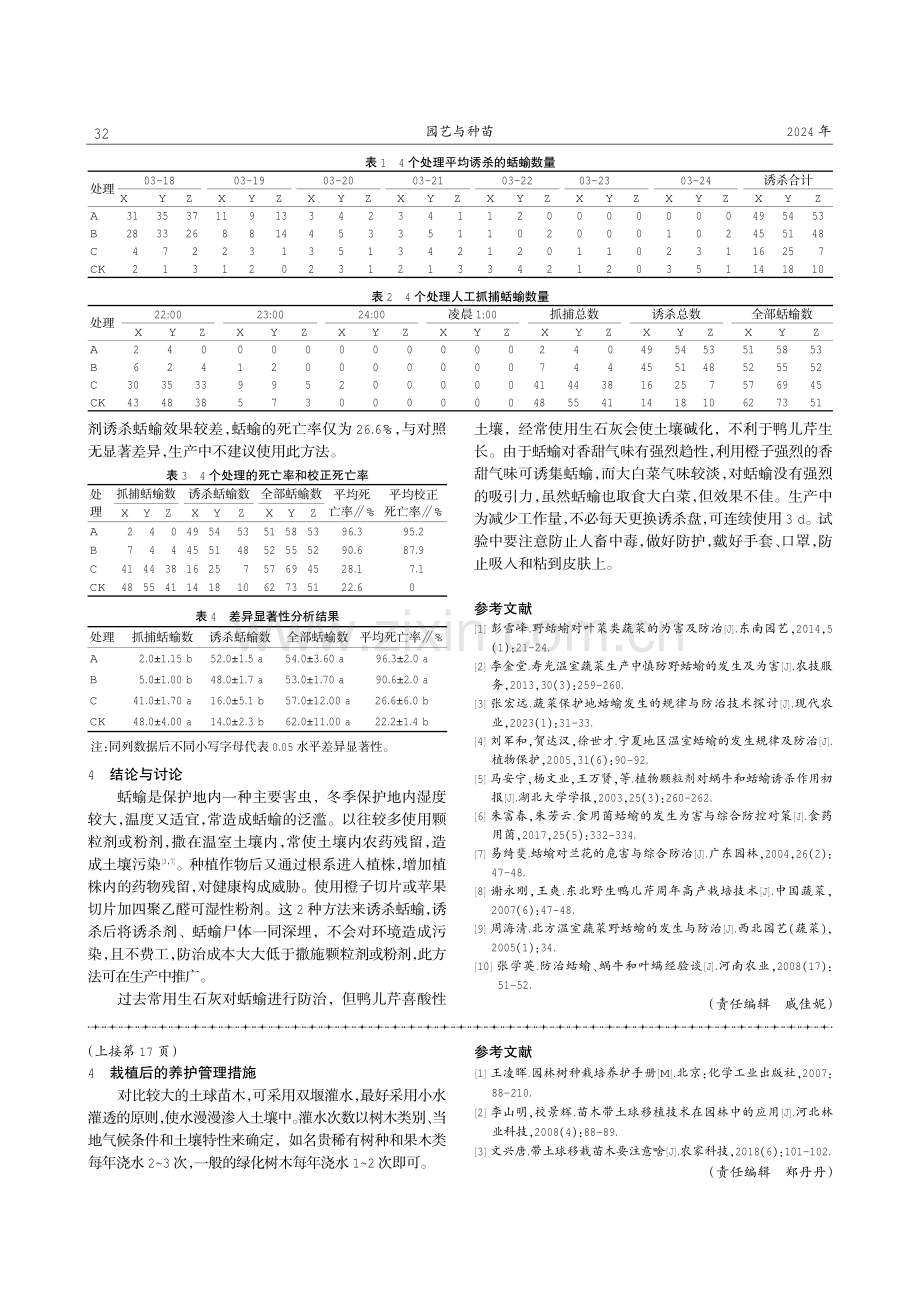 保护地鸭儿芹蛞蝓诱杀技术研究.pdf_第3页