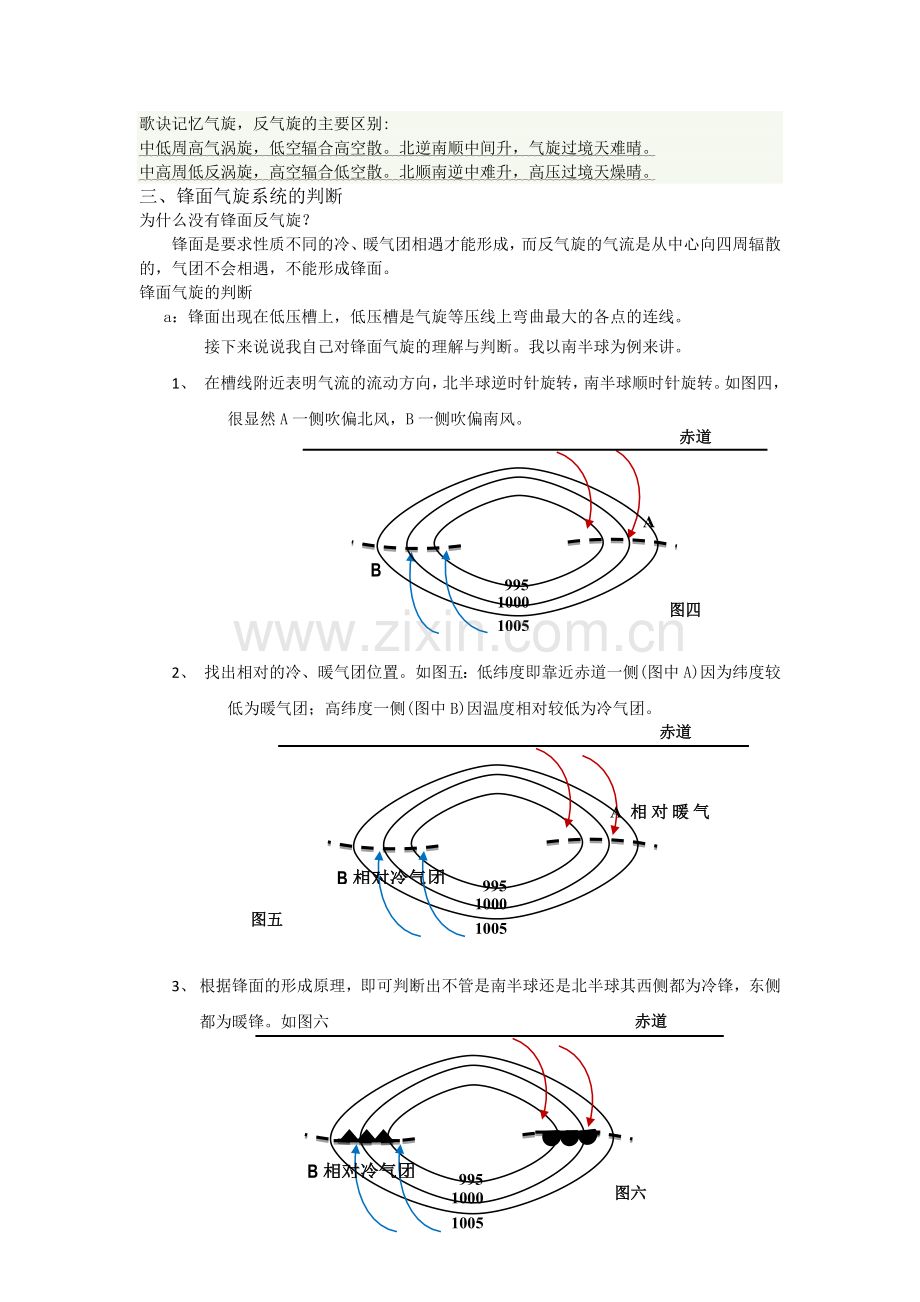 (打印)常见的天气系统知识点总结.doc_第3页