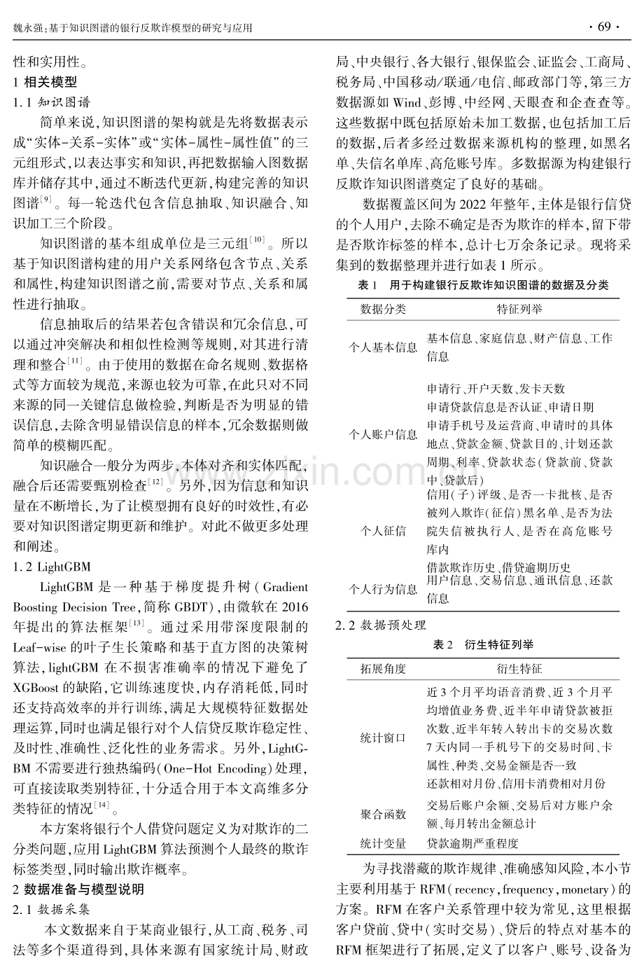 基于知识图谱的银行反欺诈模型的研究与应用.pdf_第2页